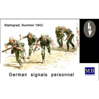 Master Box 3540 – Figurines Transmissions Allemandes – Stalingrad été 1942 – 1:35 – 5 Pièces