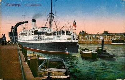 Schiffe Ships Navires Hamburg Hansahafen 