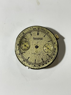 Eberhard extra fort valjoux movement caliber 65 breguet spiral rare to find