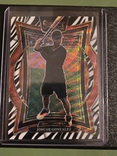 2025 Panini Select  josuar Gonzalez zebra  Case Hit