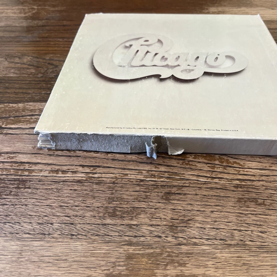 Chicago Box Set Vinyl/Record 4 LP Vinyl Collection Live COMPLETE POSTER RARE Foto 2 de 4
