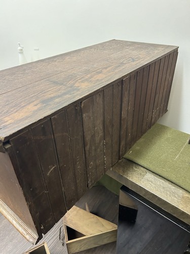 Antique Oak 6 Drawer G.W. Document File Cabinet , The Globe Co. Desktop Style - Picture 16 of 18
