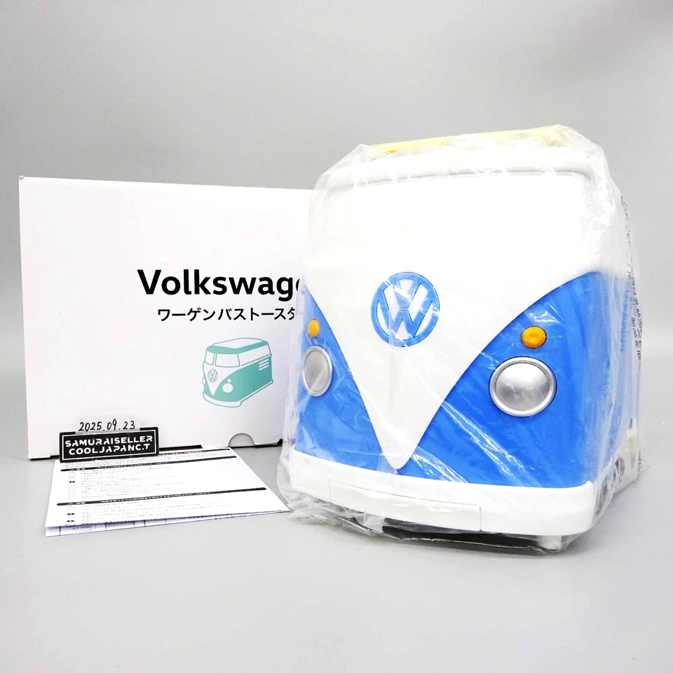 Volkswagen VW Original Minibus Toaster Innenraum Blau Karton Japan NEU