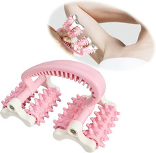 Handheld Massage Roller,Anti Cellulite Roller  Lymphatic Drainage Massager Tool