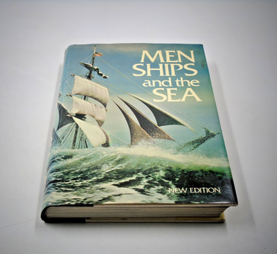 #ad #ad Men Ships and the Sea by Alan Villiers Vintage 1973 National Geog. Hardcover $19.99