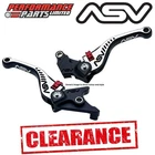 Honda CB1000R 2018-2025 ASV C5 Front Brake & Clutch Lever - Short Black / Silver