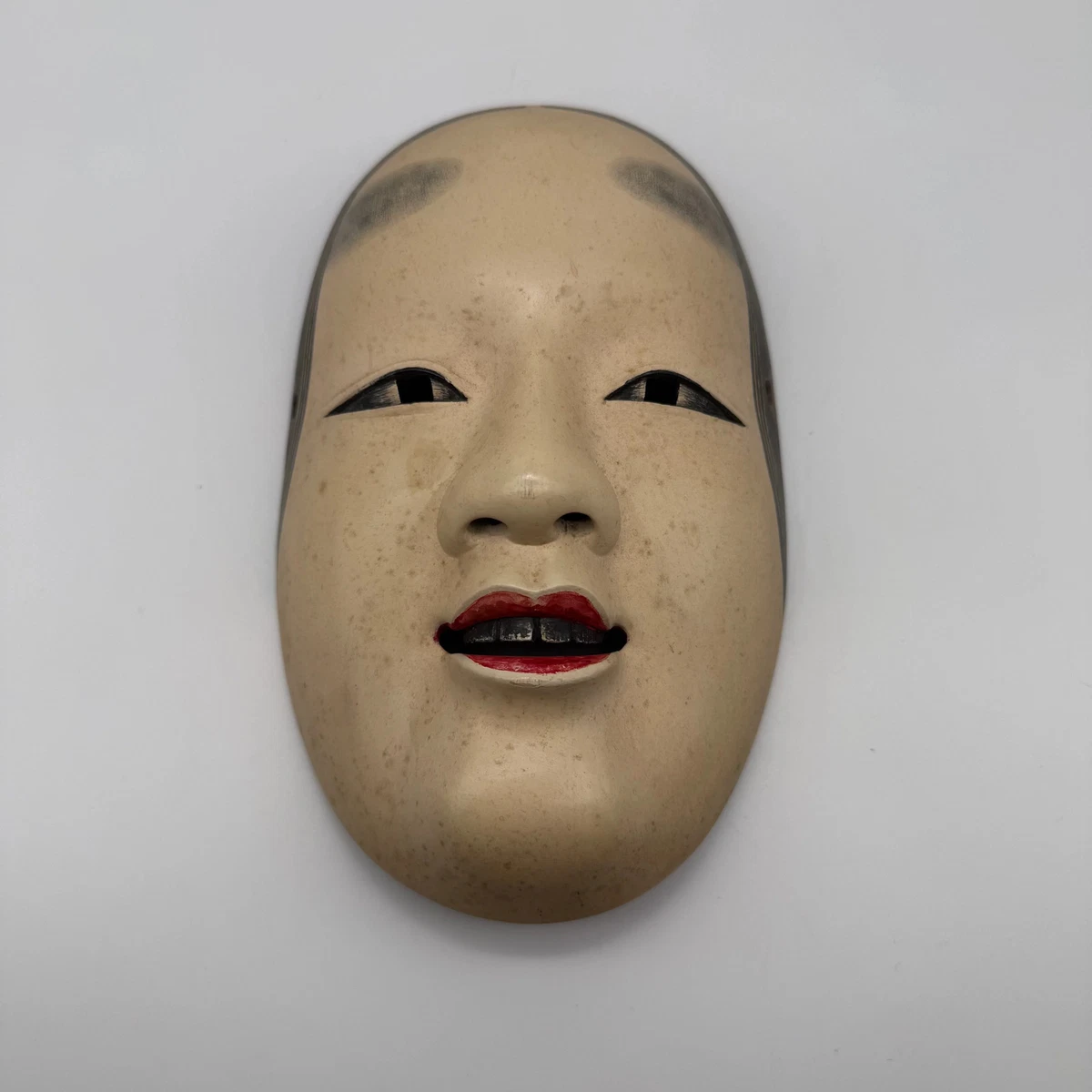 木制日本古董面具| eBay