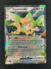 Carte Pokémon : Tapatoès Ex Ultra Rare 2023 Évolutions À Paldéa 169/193 Exc+ FR