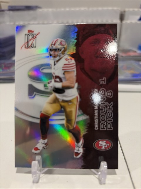 2025 Topps Signature Series Christian McCaffrey Refractor