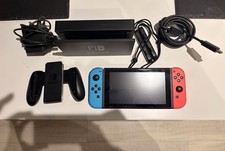 Nintendo Switch Console with Neon Blue/Neon Red Joy-Con Controllers, 2017