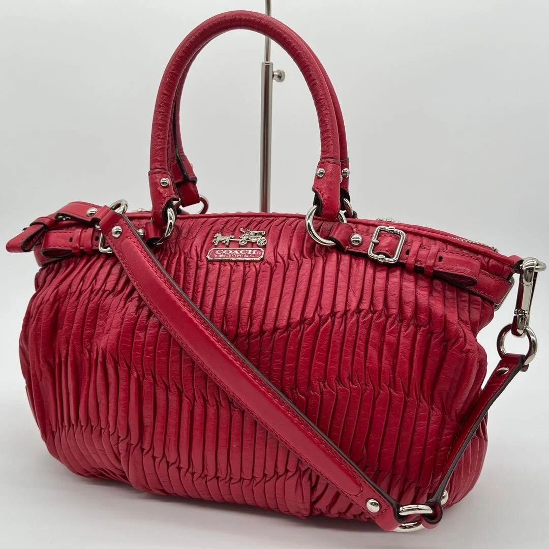 Coach Madison Red Bags & Handbags for Women for sale | eBay