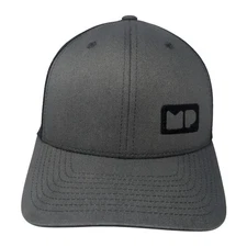 The Classics Yupoong Snapback Trucker Hat Gray One Size Mesh Back