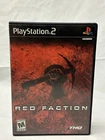 Red Faction - Sony PlayStation 2 PS2 Complete W/ Manual CIB