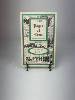 1943  Pages of Time  A Nostalgia News Report Booklets - Pre-Owned..