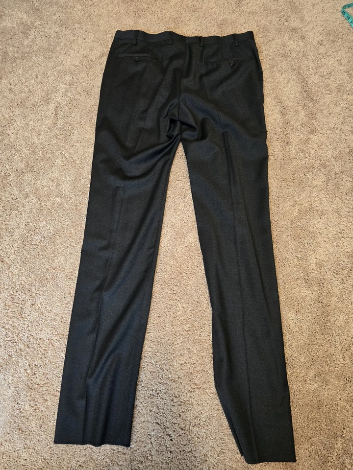 New! Versace Suit Navy/Gray 2 Piece Size Euro 52/US 42 - Image 4 of 4