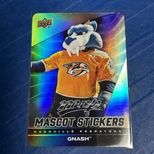 Gnash 2025-26 Upper Deck MVP #MS-15 Mascot Stickers
