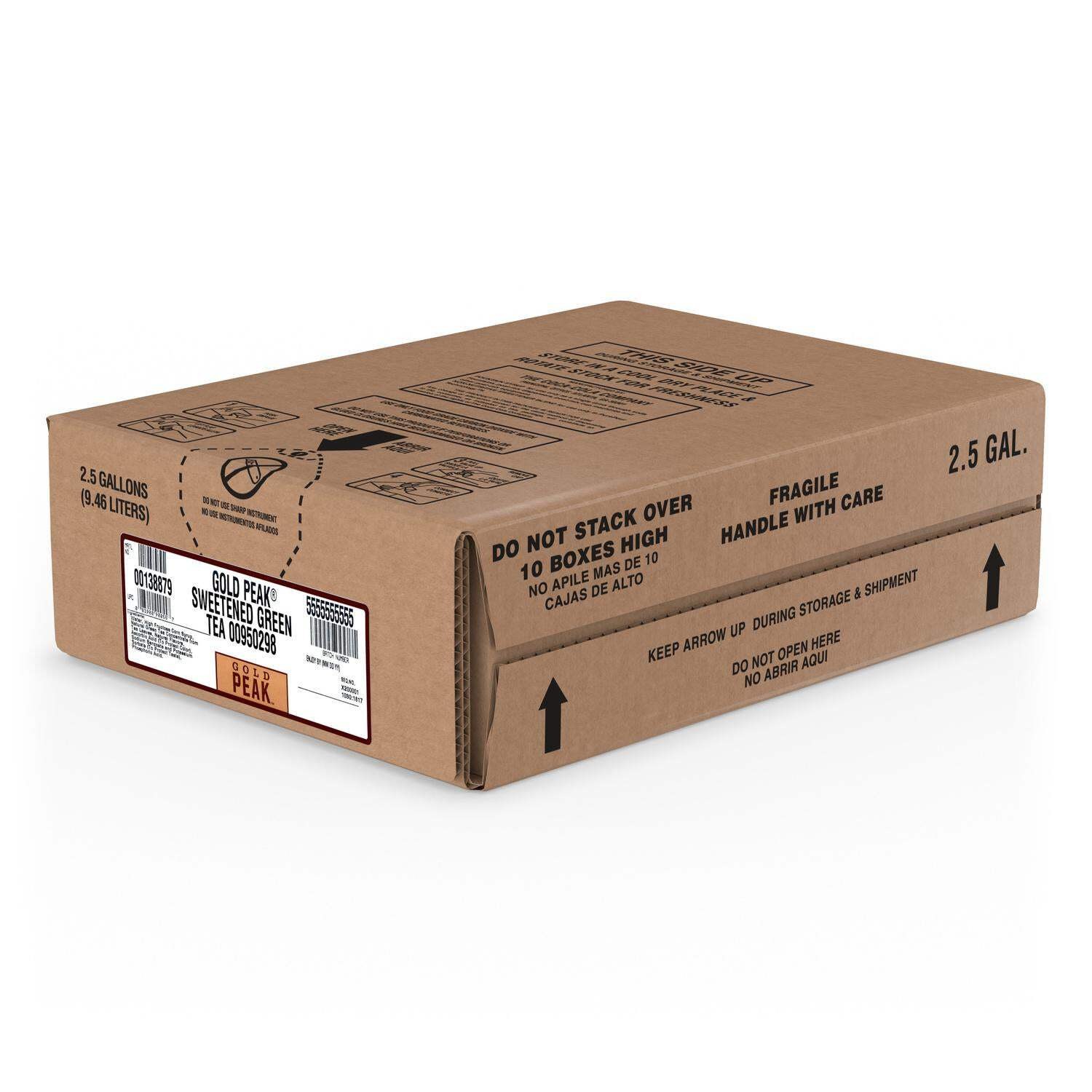 Syrup Concentrate - 2.5 Gallon Bag-in-box
