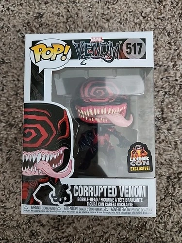 Funko Pop! Corrupted Venom #517 Marvel L.A. Figura de vinilo de juguete exclusiva de Comic Con