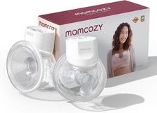 Image of SEALED Momcozy Hands-Free Breast Pump S12 Pro Wearable DOUBLE 2 Pack White BoxI