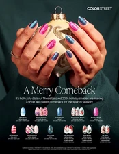 Color Street ColorStreet MERRY COMEBACK Christmas Dry Nail Polish Sets