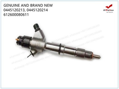 GENUINE AND BRAND NEW FUEL INJECTOR 0445120213 0445120214 612600080611