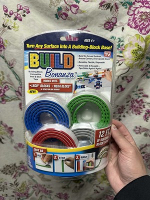 BUILD BONANZA Block Peel & Stick Tape funktioniert mit LEGO  & Mega  Blöcken   
