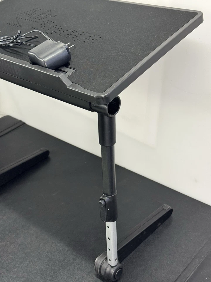 Soporte ajustable Air Space para computadora portátil de escritorio portátil con adaptador de CA cable ventilador de refrigeración Foto 4 de 4