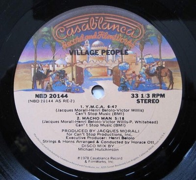 Village People - Y.M.C.A. / Macho Man (VINYL)