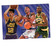 1994-95 Fleer Team Leaders #9 JOHN STOCKTON / REX CHAPMAN / SHAWN KEMP