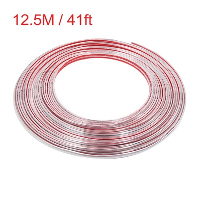 15m x 6mm Chrome Zierleiste Streifen Autotür Rand Dekoration Schutzfolie