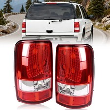 Clear Tail Lights Lamp Pair For Chevy Gmc Suburban Tahoe Yukon Denali 2000-2006