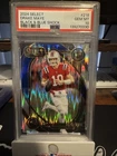 2024 PANINI SELECT 218 DRAKE MAYE BLACK & BLUE SHOCK PSA 10