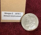 1878-S  Morgan SILVER Dollar ~   My #349