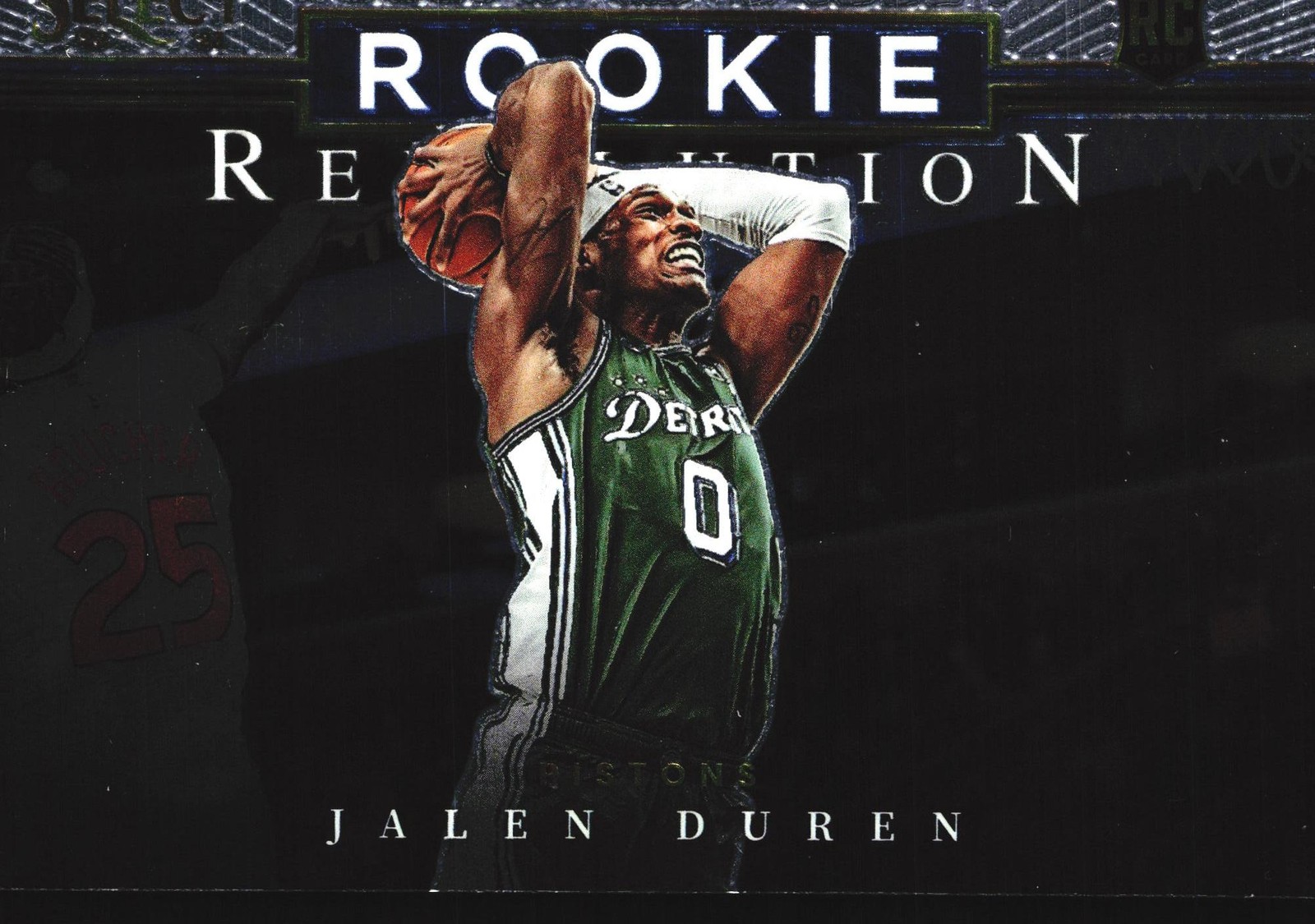 Jalen Duren 2022-23 Panini Select Rookie Revolution Detroit Pistons Card No.27