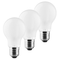 3 X MüLler-Licht Led Filament A60 Birnen 4W = 40W E27 Matt 470Lm Warmweiß 2700K