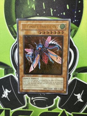 Ultimatives Insekt LV7 TLM-DE010 1. Auflage Ultimate Rare Yugioh LP/MP