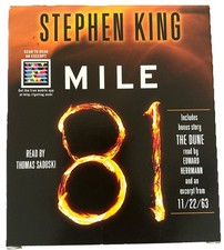 Mile 81 Audio Book By Stephen King Read By Thomas Saduski Includes The Dune!