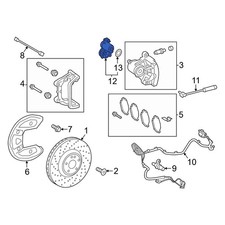 For Mercedes-benz G550 19-25 Mercedes-benz Rear Parking Brake Actuator