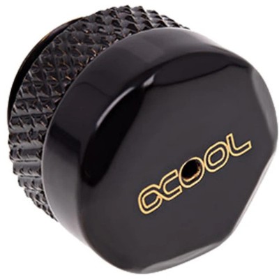 Alphacool eiszapfen overdrukventiel g1/4 (zwart)