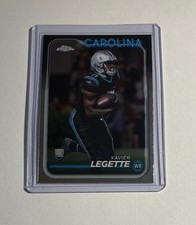 Xavier Legette 2024 Topps Chrome Rookie Card #211 Carolina Panthers RC