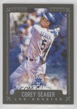 2017 Panini Diamond Kings Green Framed Corey Seager (Batting Follow Through) 1b4