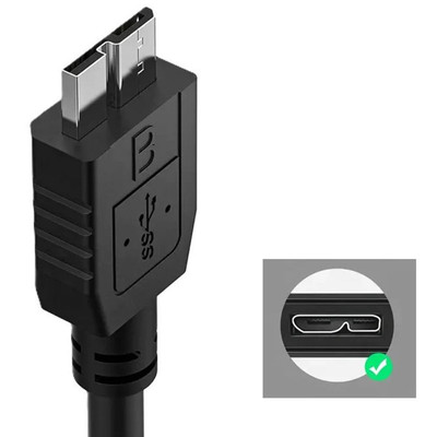 SuperSpeed USB 3.0 Kabel für LaCie D2 Quadra  4TB 9000258u