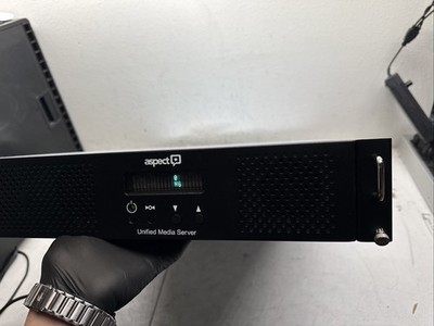 Aspect Telephony Unified Media Server UMS-00 Power On Tested 7000-6708