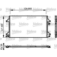 Kondensator Klimaanlage Valeo 814006 FüR Renault Vel Satis Laguna II