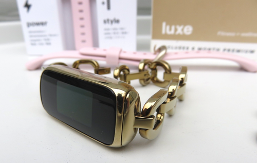 FITBIT GORJANA LUXE GOLD BRACELET SPECIAL EDITION FITNESS WELLNESS SMART WATCH - Picture 9 of 11