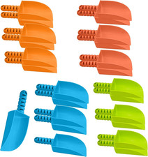 Sand Shovel for Kids Bulk 24 Pack Heavy Duty Plastic Beach Shovels - for Plantin