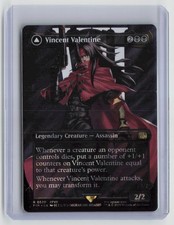 FINAL FANTASY #528 Vincent Valentine (Borderless) (Surge Foil)