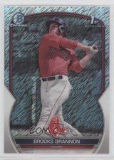 2023 Bowman Chrome Prospects Shimmer Refractor Brooks Brannon #BCP-245 6fs