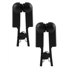 Ear Clip Electrode Rubber Black Compatible for Standard Tens5700