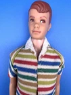 Vintage ALLAN Doll Ken's Friend #1000 (1964) Original Beach Jacket Trunks VGC